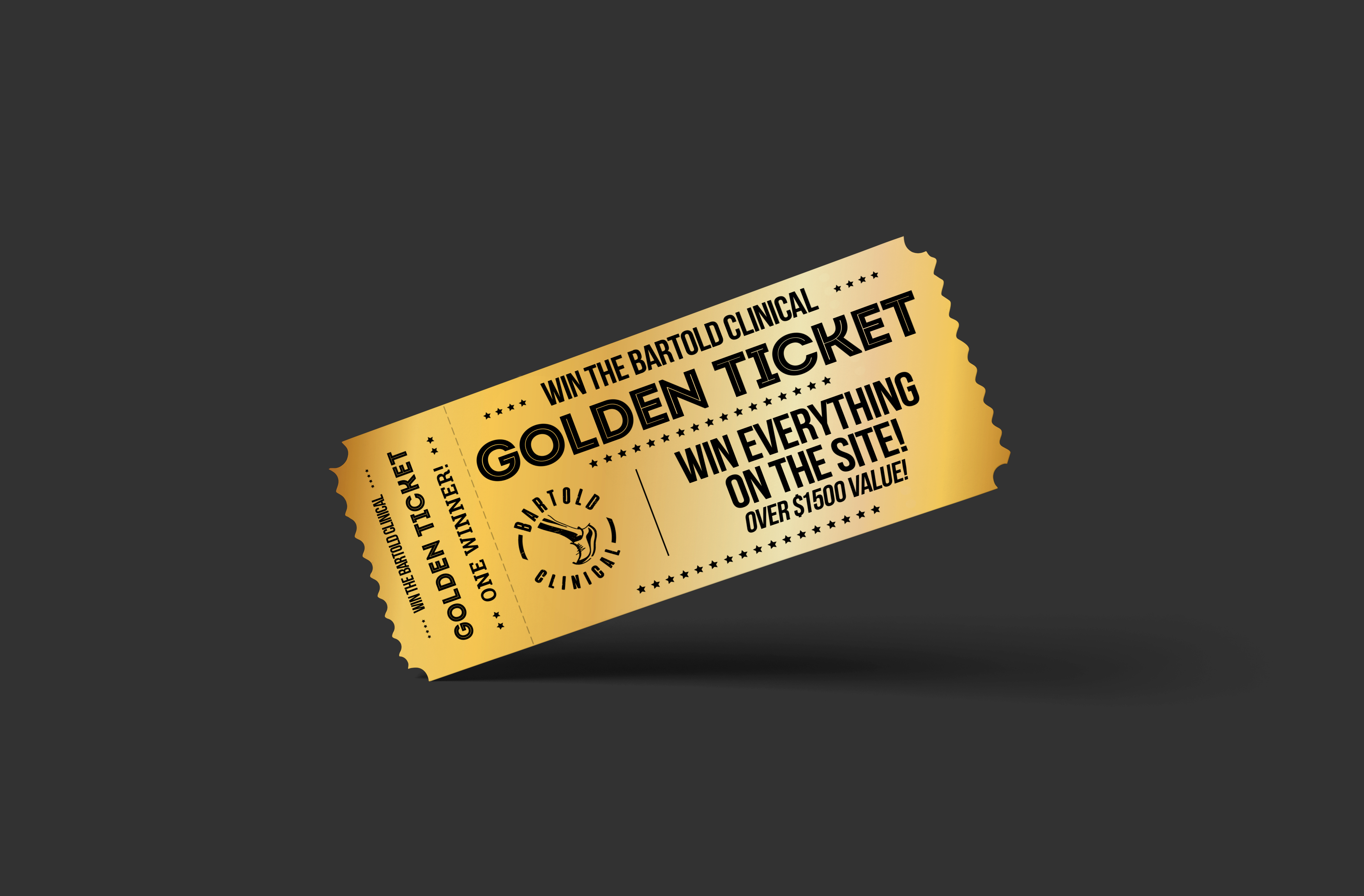 Bartold Clinical's Golden Ticket Giveaway